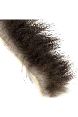 Dolıty Bow String Susturucular Yapay Kunduz Saçı - Tel Gri