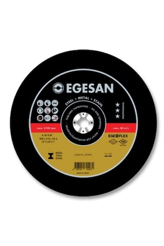 350 X 2,8 X 25,4 Mm Metal Kesme Pro Sabit Tezgah Kesme Egesan