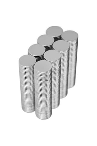 Neodyum Mıknatıs Magnet Silindir 100 Adet D8 X 1 Mm