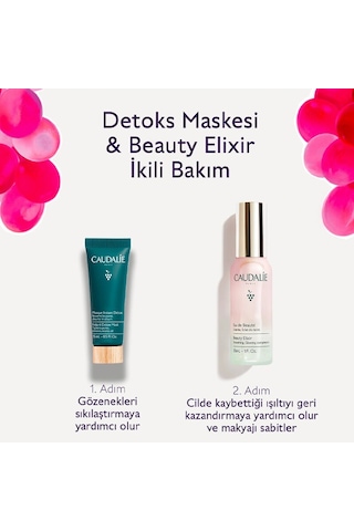 Caudalie Beauty Elixir 30ml & Maske İkili Bakım Seti