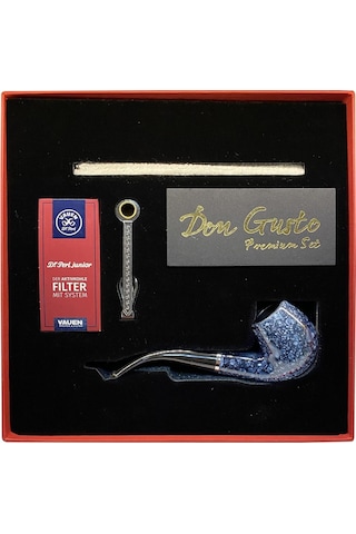 Atomic German 9Mm Başlangıç Pipo Seti Smooth Siyah Boxin