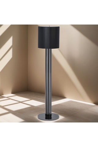 Premium Kare Lambader Lüx Aydınlatma Sitemi 37x37 159 Cm Siyah