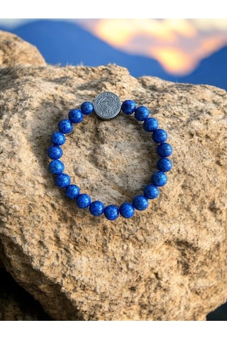 Fb Lapis 8mm Doğaltaş Bileklik Renkli