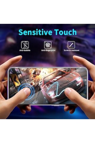 Samsung Galaxy A36 / A56 Uyumlu Ekran Koruyucu Kırılmaz Cam Şeffa