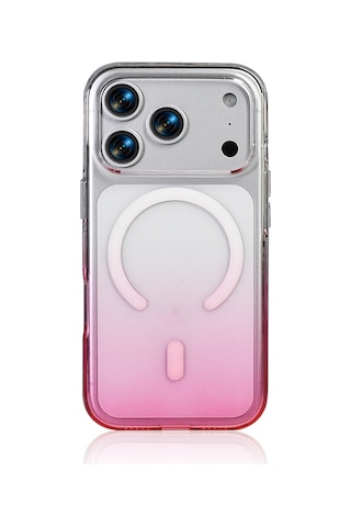 Apple Uyumlu iPhone 17 Pro Max Kılıf M-safe Şarj Özellikli Zore Septik Silikon Kapak Mor