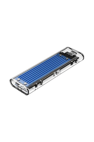 Lemestar Orıco M.2 Nvme Ssd Dış Kart Okuyucu, Type-c Usb3.1 İle Hızlı Veri Transferi, Mavi Taşınabilir Disk Kutusu