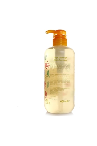 Doğal Zeytinyağlı Bebek Şampuanı 600 Ml