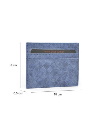 Ziya, Unisex Hakiki Deri Kartlık 1539852z05 Kot Mavi 1539852z05 822 Kot Mavi