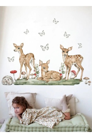 Wallshebno Çocuklar İçin Duvar Dekoru İç Mekan Stickerları 151645445 Diğer