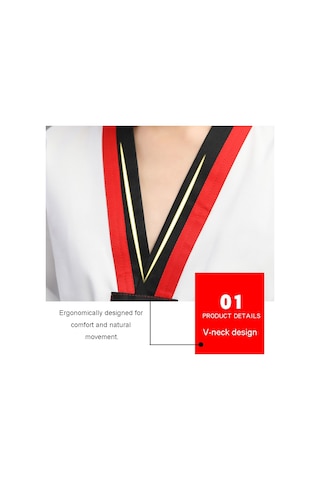 Sones Çocuk Yetişkin Pamuklu Erkek Ve Kadın Tekvando Giyim Eğitim Üniformaları Artı Bar Mavi