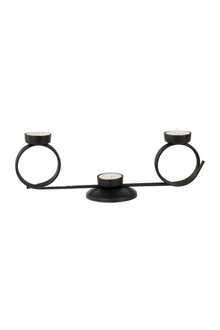 Lumina 3.lü Tealight Mumluk Siyah