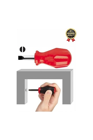 Özel Üretim Kaliteli Dayanıklı Ergonomik Tadilat Vidalama Avuç İçi Düz Yıldız 2'li Tornavida Seti