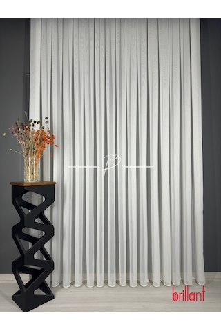 Tül Perde Brillant İtalyan Koleksiyon Armür FELİS-D019012 Çok Renkli