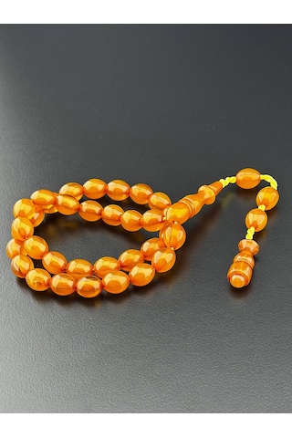 Osmanlı Benzetme Sıkma Kehibar Tesbih Hcz-model Gkrıww Sarı