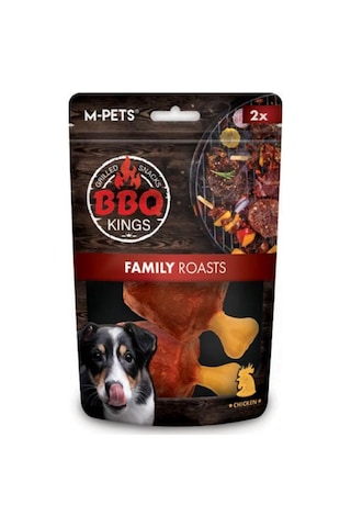 M-pets Bbq Kings Family Roasts Tavuklu Köpek Ödül Maması 105 Gr 2 Adet