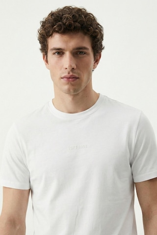 Loft Lf2042271 Erkek Kısa Kol T-shirt Beyaz