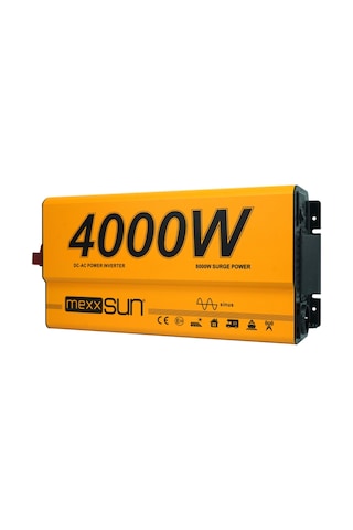 Mexxsun Tam Sinüs 12v 4000w İnverter