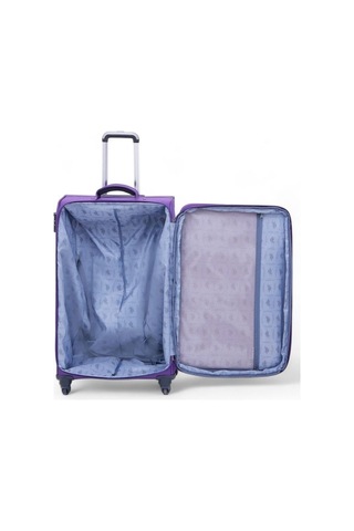 U.s. Polo Assn. Mor Kumaş Unisex Orta Boy Valiz Plvlz22817b-o Mor