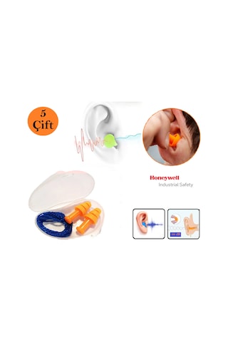Honeywell Smarfit Gürültü Ses Önleyici Kulak Tıkayıcı İpli 30 Db 5 Çift