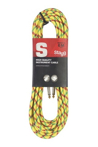Stagg Enstrüman Kablosu Kumaş 6m Sgc6vt Yl