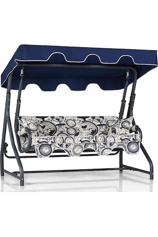 Erinöz Ruta 3 Kişilik Bahçe Balkon Teras Salıncak (419534883) Antrasit