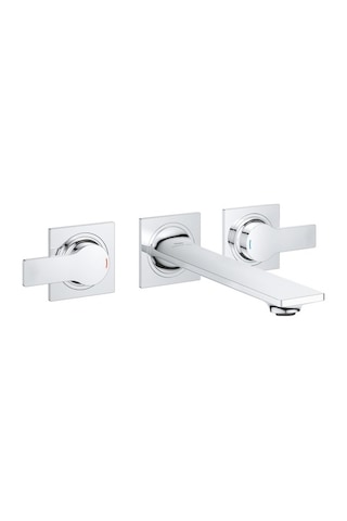 Grohe 20193002  Allure 3 Delikli Lavabo Bataryası 1/2m - Boyut Gümüş
