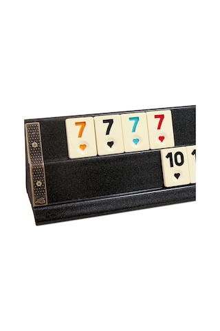 Star Siyah Inci Ahşap Okey Takımı Special Edition