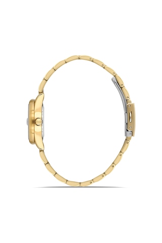 Ferro Fl21618a-b Quartz Çelik Sarı 28 Mm Kadın Kol Saati