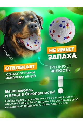 Petfort Köpekler İçin Çiğneme Oyuncağı, Süper Dayanıklı Top 168388457