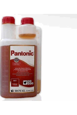 Pantonic 1 Lt Kanatlı Tavuk Civciv Kuş Güvercin Vitamin Aminoasit
