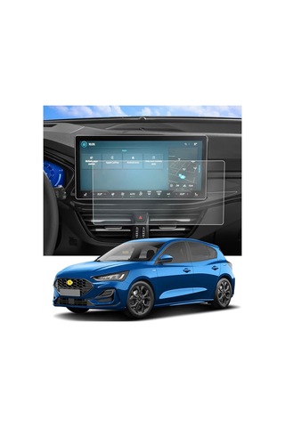 Ford Focus Multimedya Ekran Koruyucu- Kırılmaz Şeffaf Nano Teknoloji