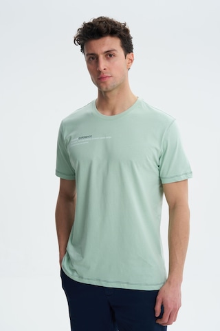 AR-MA Arma Erkek Regular Fit Süprem Penye Bisiklet Yaka Tişört Y27344407401 Yeşil