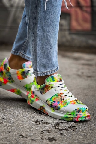 Ch254 Cbt Pittura Erkek Ayakkabı 550 Colorfull Çok Renkli