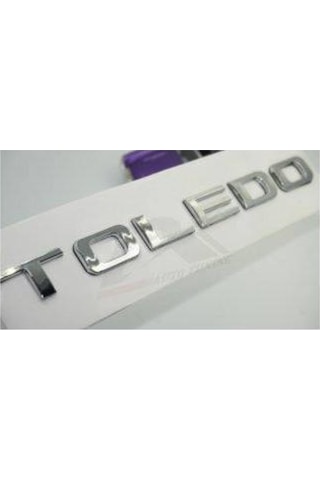 Seat Toledo Bagaj Krom Yazı Logo Amblem