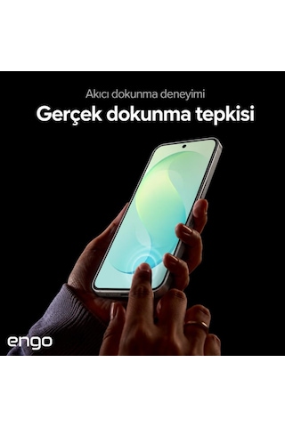 Samsung Galaxy S26 Fe İle Uyumlu Ekran Koruyucu Sm-s741b Nano Parlak 9h Kırılmaz Esnek Cam Çizilmeye Dayanıklı Şeffaf