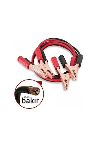 Akü Takviye Kablosu Seti 600 Amp 2,3Mt