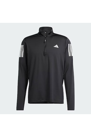 Black Adidas Erkek Koşu - Yürüyüş Eşofman Üstü Otr B Hz In1490 Siyah