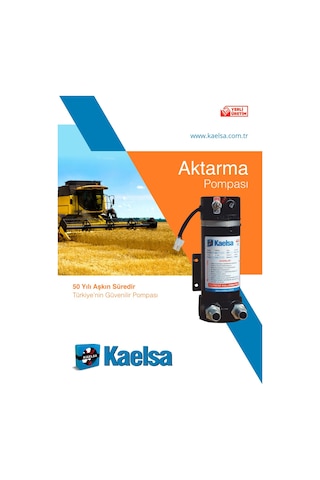 Aktarma Pompası Kaelsa 12 Volt