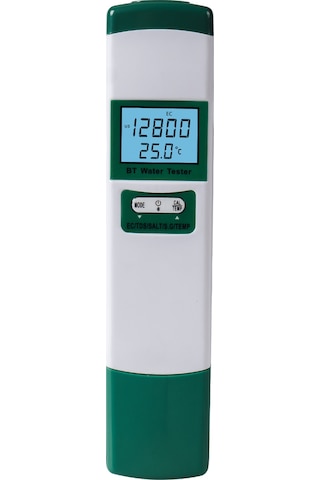 Reedark Bt-98603 Yeşil Su Kalitesi Test Cihazı, 5 Fonksiyonlu Ec/tds/salt/s.g/sıcaklık , Lcd Arka Işıklı, Yüksek Hassasiyet, Pil Dahil Değil