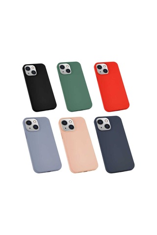 İphone Uyumlu 13 Mini Uyumlu Blt Silk Silikon-lacivert