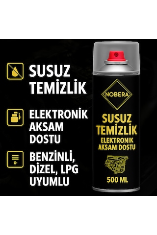 Nobera Susuz Araç Motor Temizleyici 500 Ml 5 Adet Ekonomik Paket
