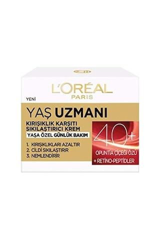 L'oreal Paris Yaş Uzmanı 40+ Kırışıklık Karşıtı Sıkılaştırıcı Krem