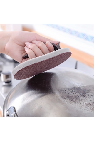 Ranyeek Ev Temizliği İçin El Fırçasıyla Multifonksiyonlu Kuvvetli Kireç Temizleyici: Mutfak, Banyo Ve Tuğla Taşları İçin Siyah Elmas Kumu Sprey