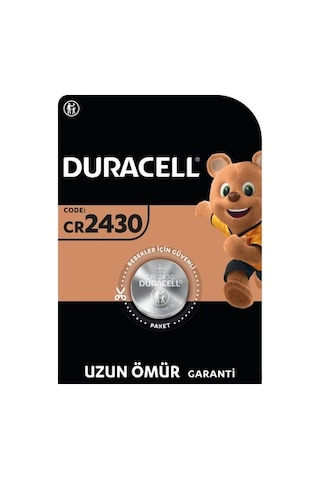 1'li Paket Lityum Düğme Pil, Güçlü Performans