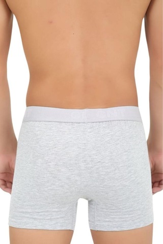 Cnt Erkek Pamuklu Boxer 5'li Paket Gri Gri