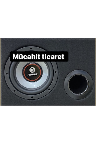 Reıss Audıo Rs-ux8 20cm Subwoofer 600wat 150rms Kabinli Bass