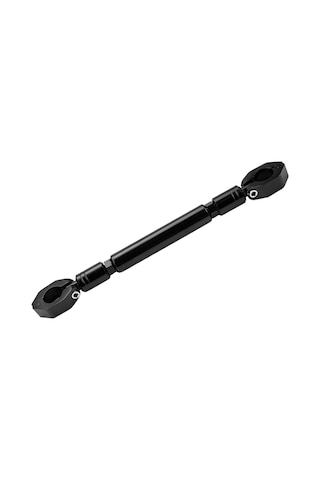 Reedark Motosiklet Alüminyum Dengeli Bar Siyah - 22mm Evrensel Uyumlu, Aksesuar Tutucu, Dayanıklı Ve Ayar Özelliği Siyah