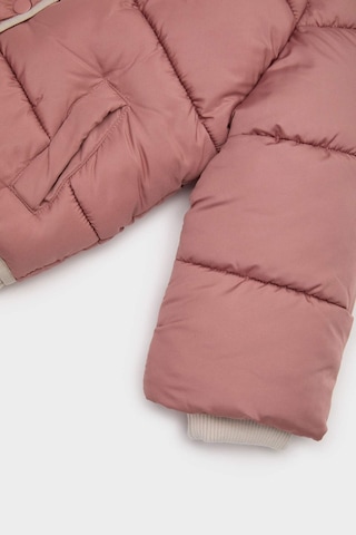 Defacto Kız Bebek Kapüşonlu Fermuarlı Şişme Mont C5312a525aubn564 Kahve