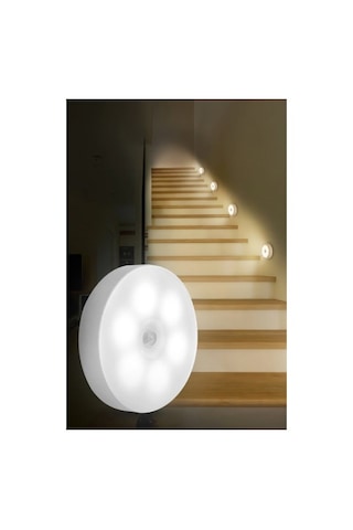 Sensörlü Tek Adet Lamba Led Renkli
