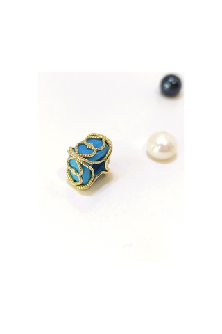 Altın Ürünler Bodrum Boncuğu Kolye Ucu 14 Ayar